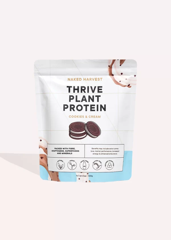 Naked harvest thrives plant protein