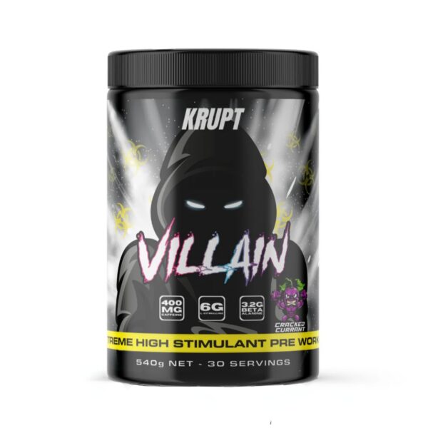 KRUPT VILLAINExtreme High Stimulant Pre workout - Image 2
